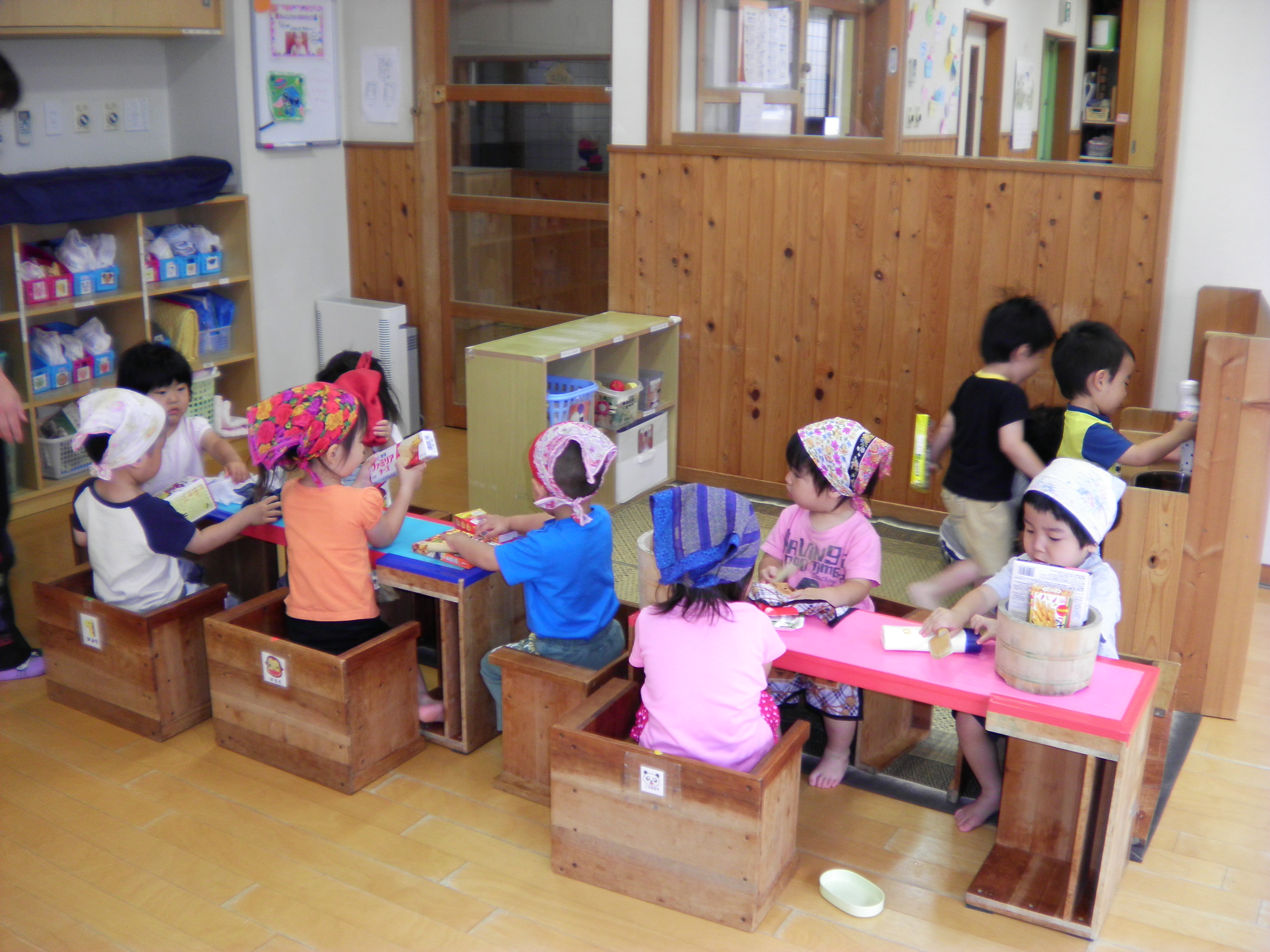 おままごとコーナーができました 太田共同保育園 神戸市須磨区の認可保育園 のホームページ